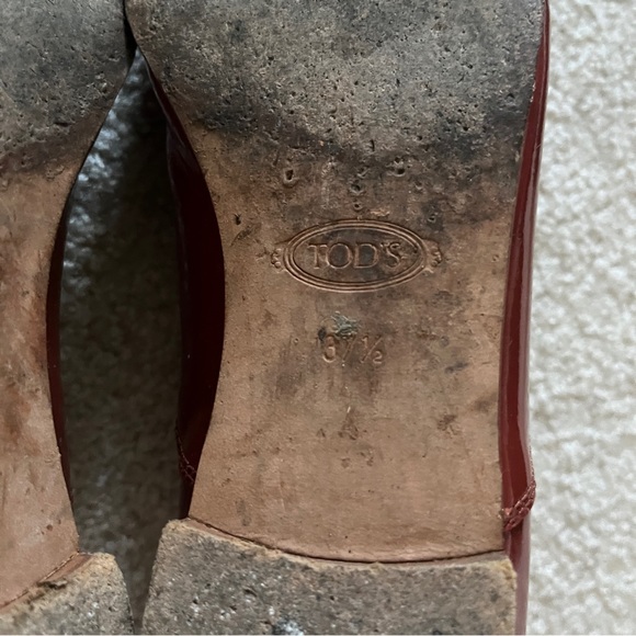 COPY - Tod’s Leather Oxfords Shoes 7.5 - Picture 8 of 10